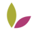 GLOW leafs green and pink
